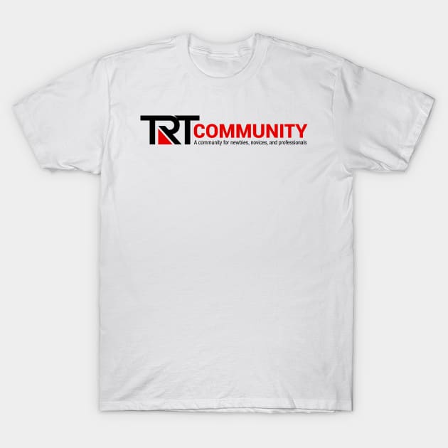 TRT Community Logo T-Shirt by All Things Testosterone Podcast